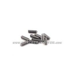 Jeu de 10 vis pointeau pour barres de tablier D,6 x 16mm
